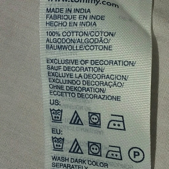 Tommy Hilfiger button up top sz medium - Picture 6 of 6